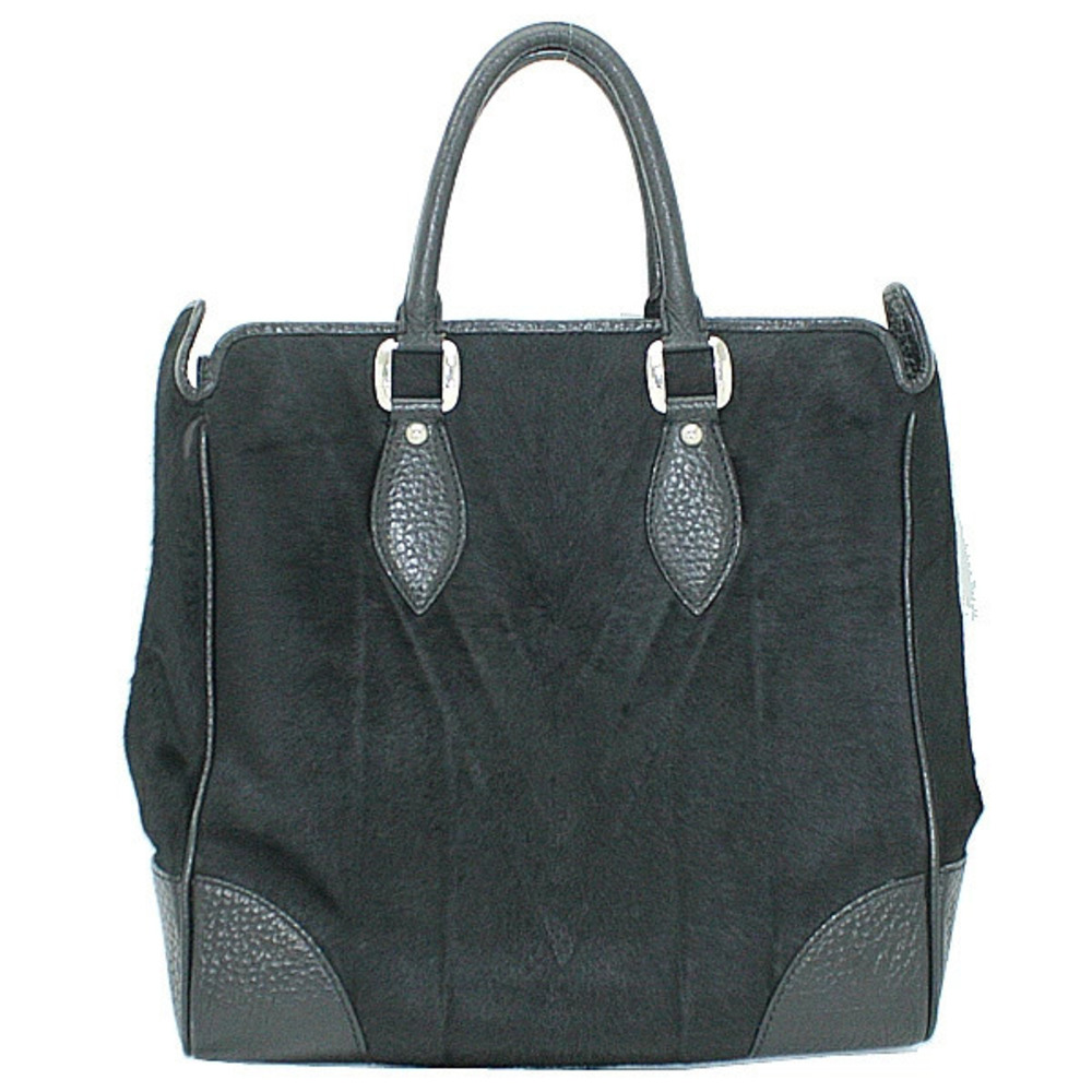 Louis Vuitton Bag Calfskin Whistler Black Cabas Black